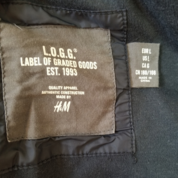 L.O.G.G. by H&M Windbreaker Jacket Men's Size Large - Picture 7 of 7